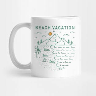 Beach Vacation Mug